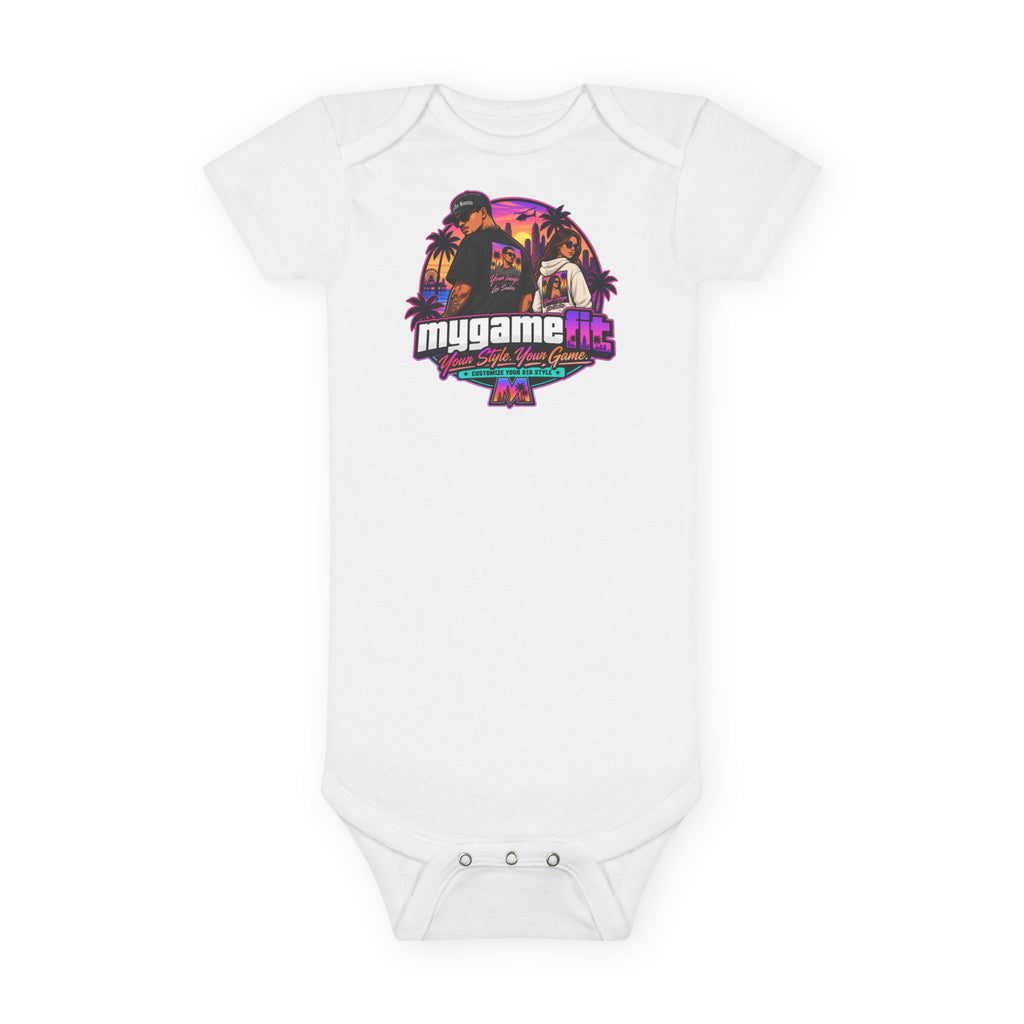My Game Fit Organic Baby Bodysuit