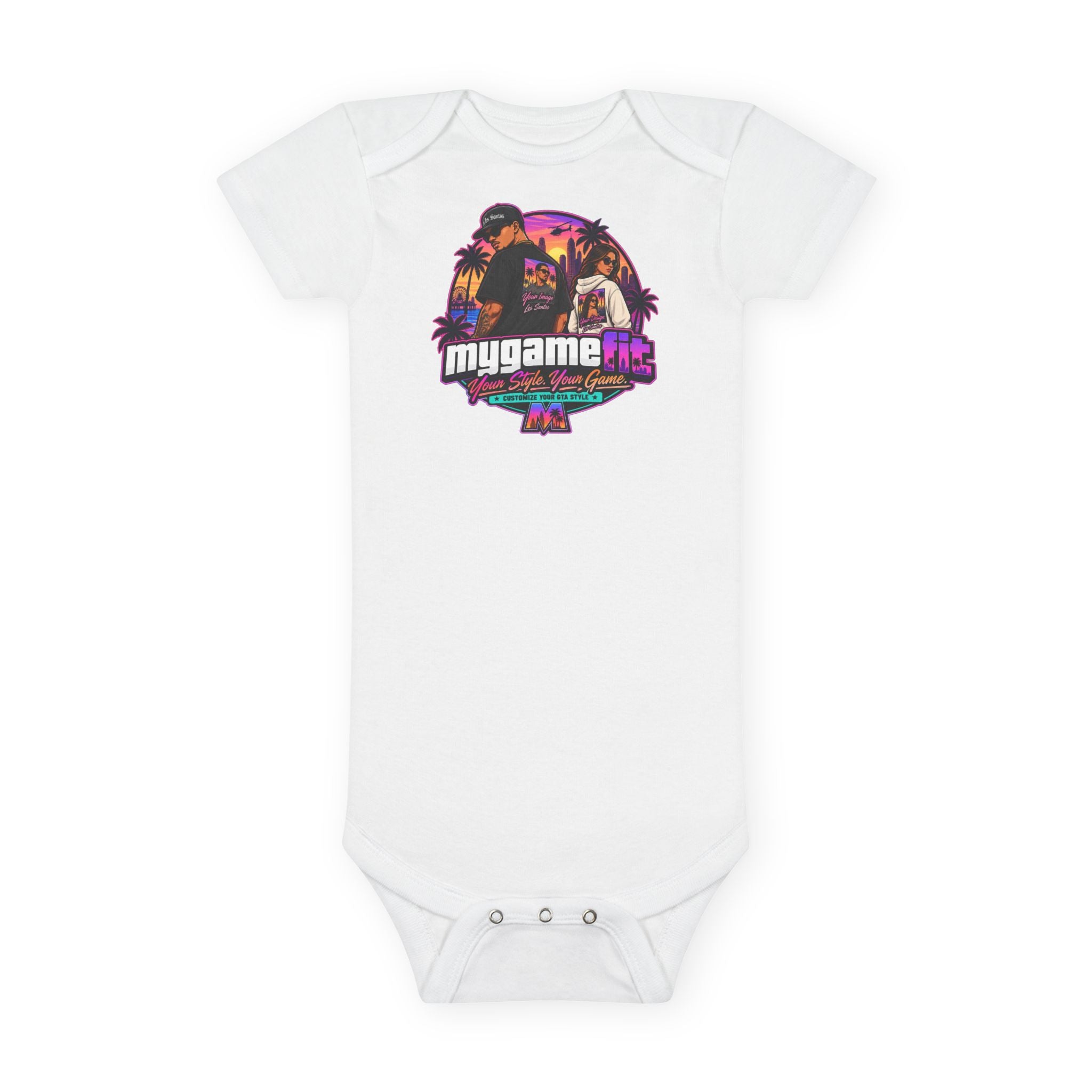My Game Fit Organic Baby Bodysuit