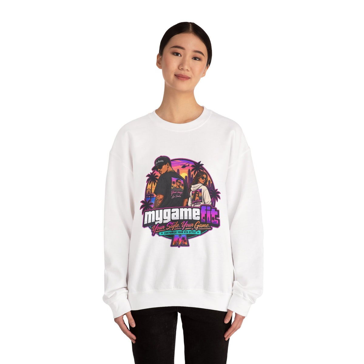 Personalized Sweatshirt —  Retro Gamer Pullover