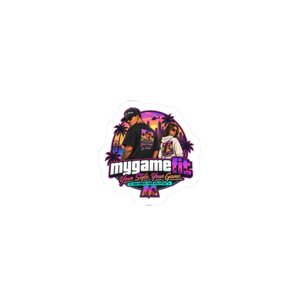 Personalized Sticker — Decal for Laptops & Consoles