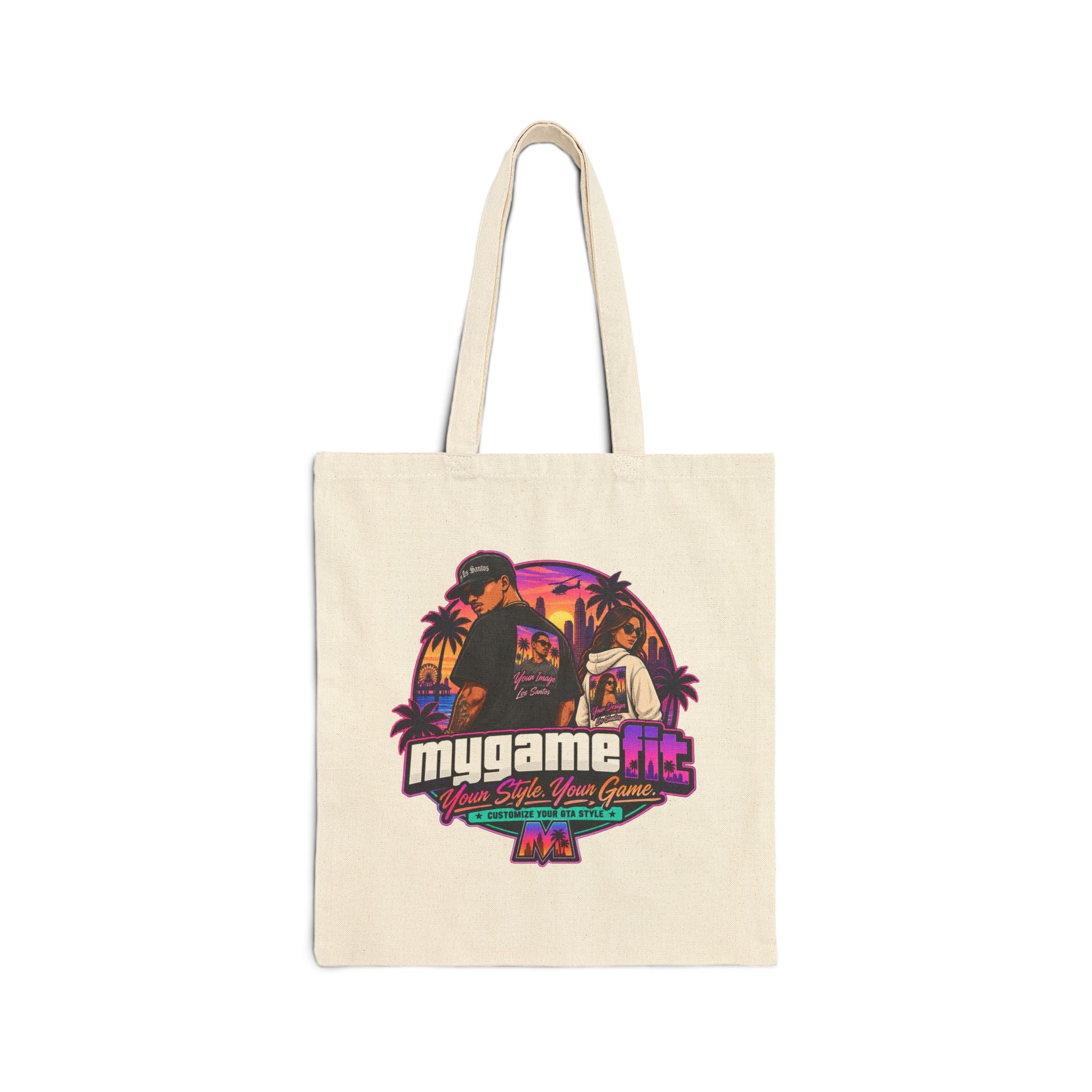 Canvas Tote Bag — Personalized Design