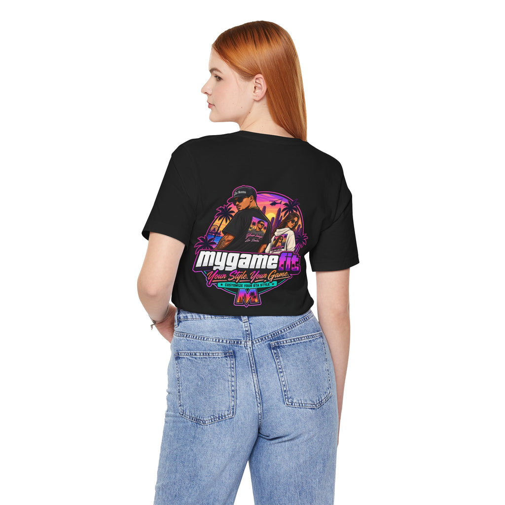 Personalized Logo T-Shirt — Retro Arcade Graphic Tee