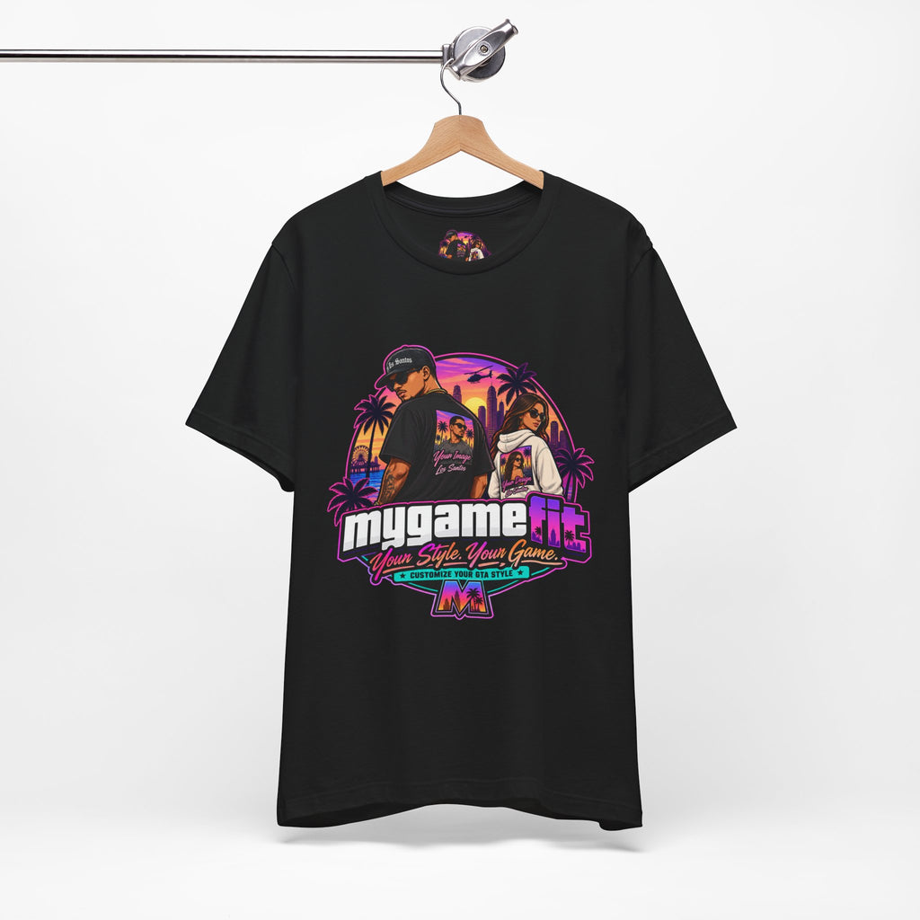 Personalized Logo T-Shirt — Retro Arcade Graphic Tee