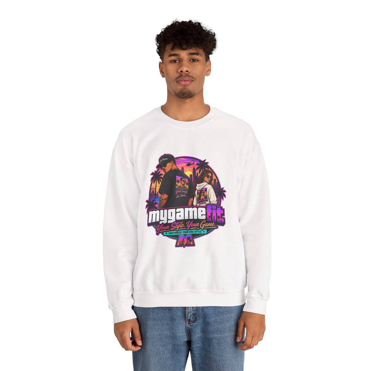 Personalized Sweatshirt —  Retro Gamer Pullover