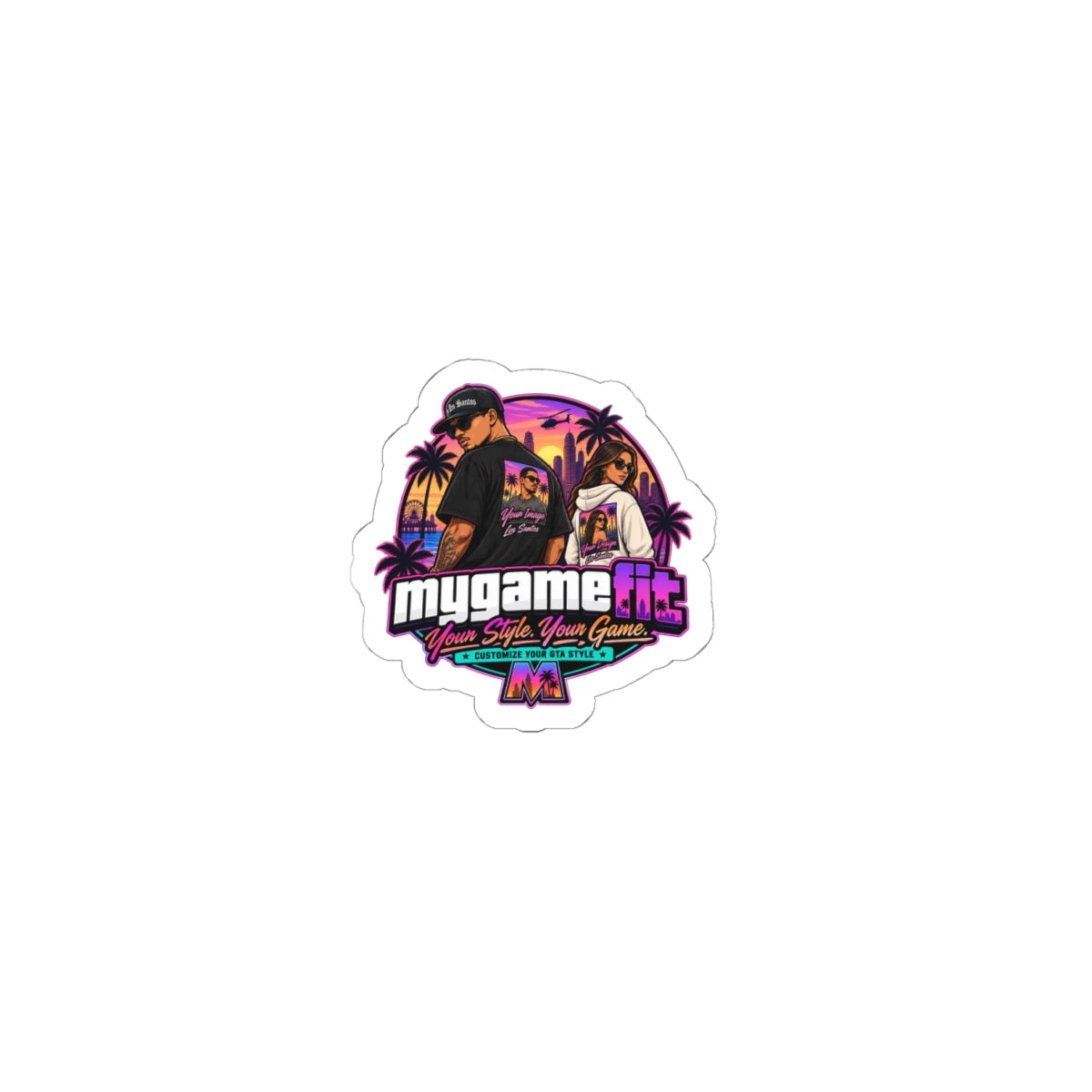 Personalized Sticker — Decal for Laptops & Consoles