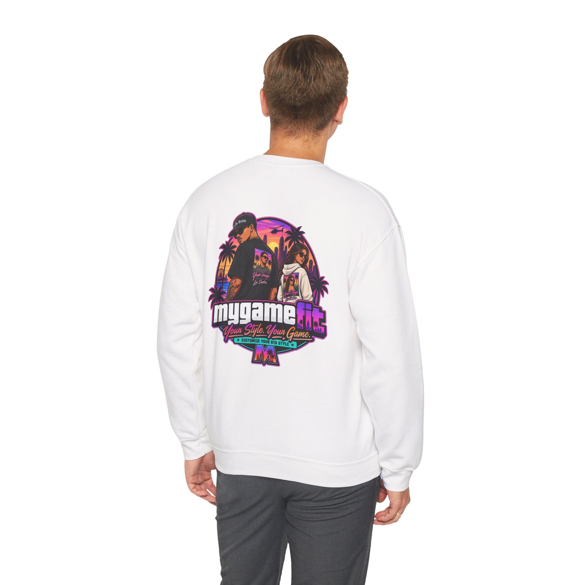 Personalized Sweatshirt —  Retro Gamer Pullover