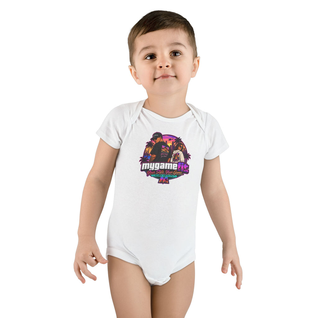 My Game Fit Organic Baby Bodysuit
