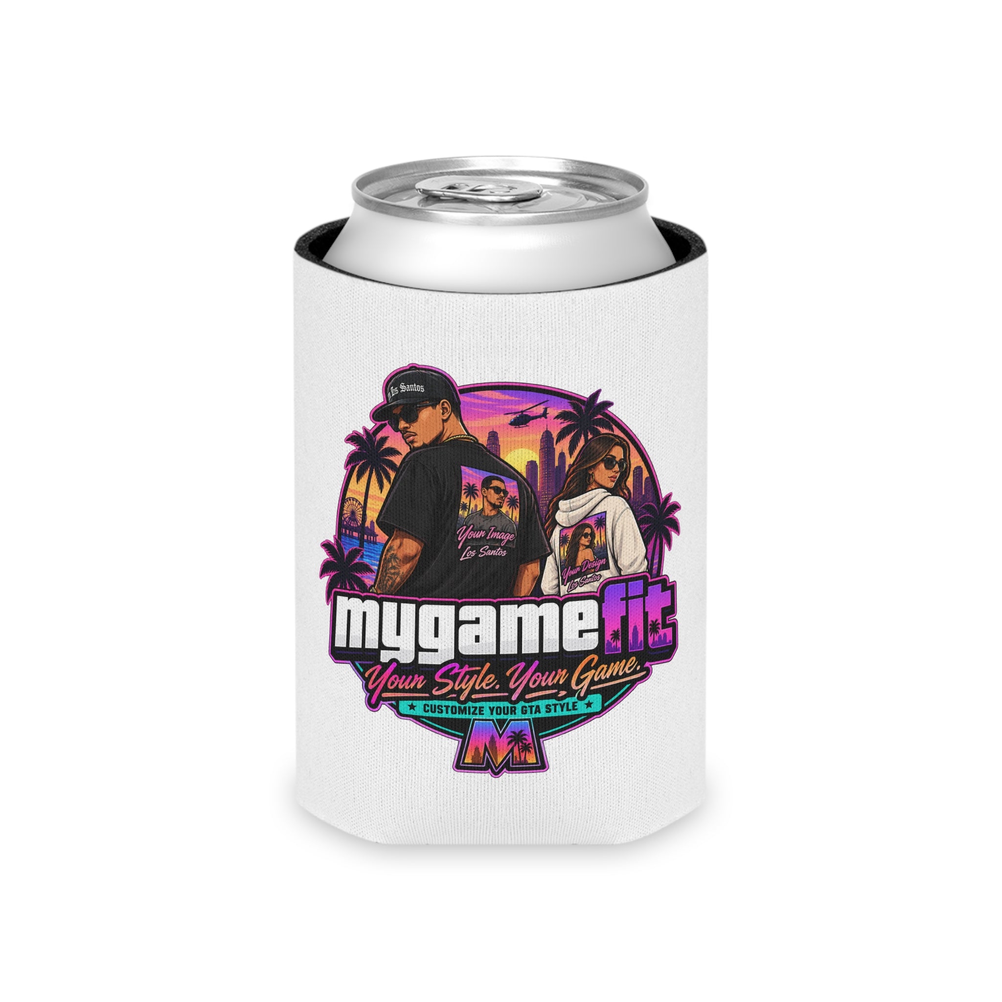 My Game Fit Custom Can Cooler