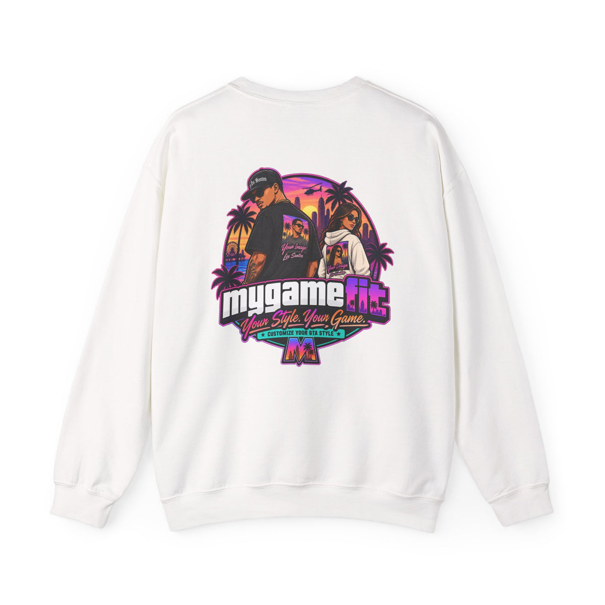 Personalized Sweatshirt —  Retro Gamer Pullover