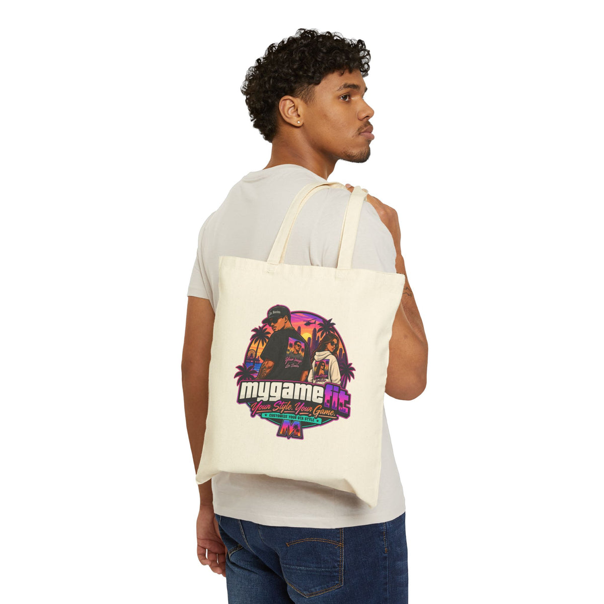 Canvas Tote Bag — Personalized Design
