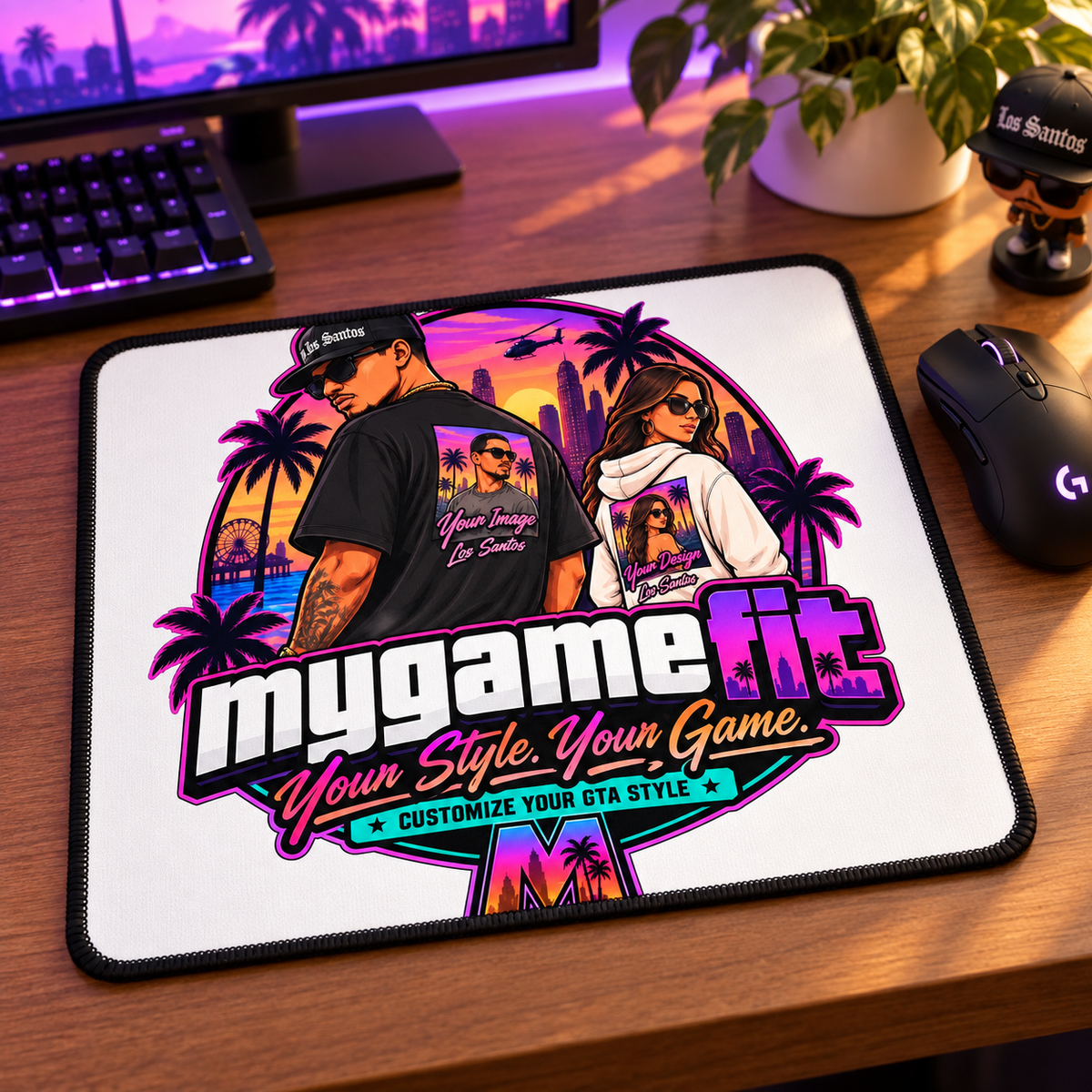 My Game Fit mousepad lifestyle photo