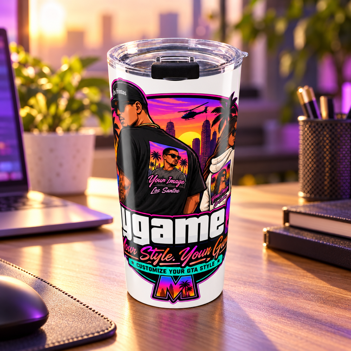 My Game Fit tumbler lifestyle photo